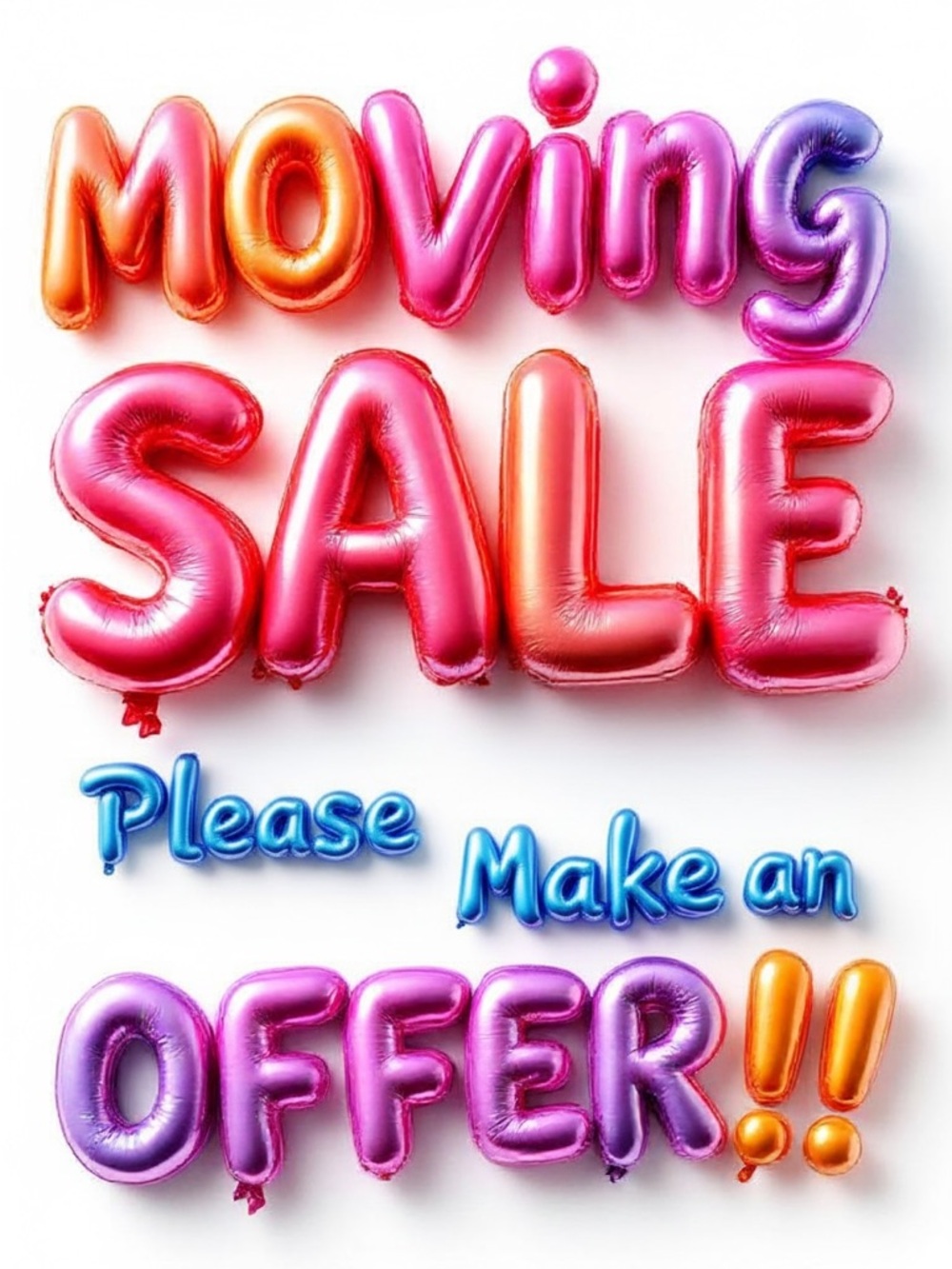 📦Moving Sale Please Make an Offer!!